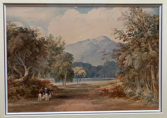 Henry Edridge (1769-1821) watercolour – Walk to the Mountain Lake