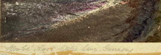 Water Lane, Moulin Huet, Guernsey – manner of John Everett Millais ~