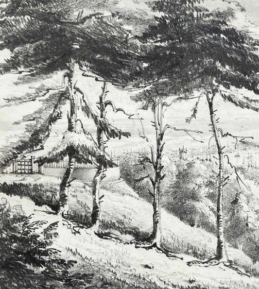 19th Century British School – Wooded River Estuary