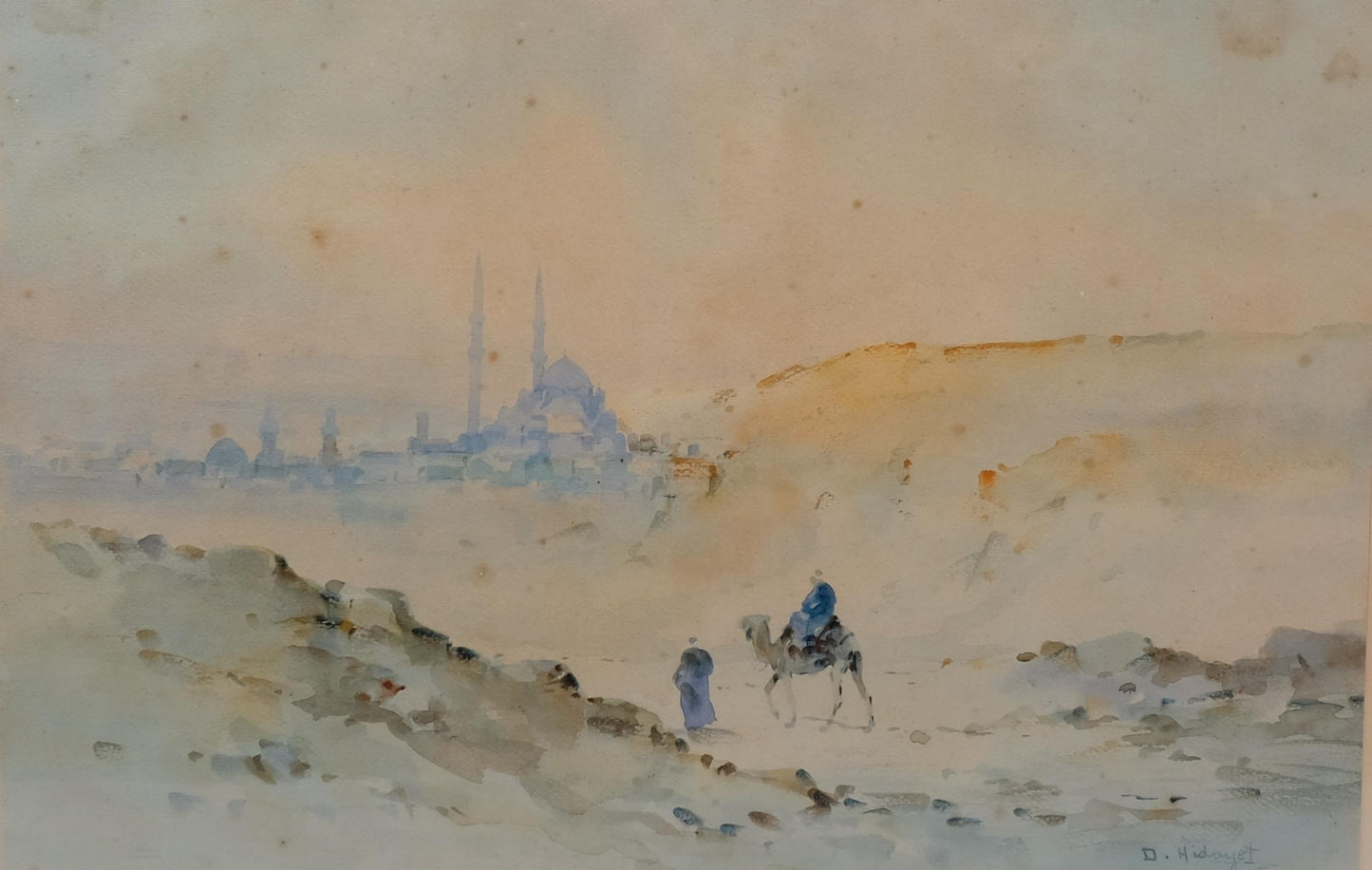 On the Way Between Old and New Cairo, Citadel Mosque of Mohammed Ali – D. Hidayet