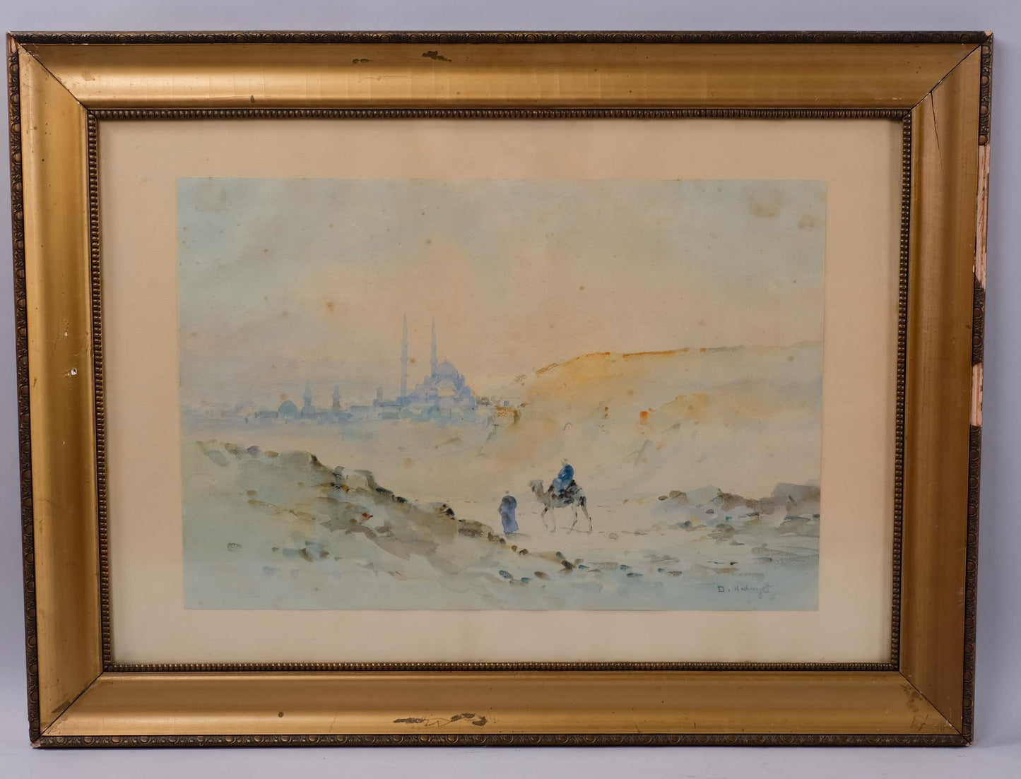 On the Way Between Old and New Cairo, Citadel Mosque of Mohammed Ali – D. Hidayet