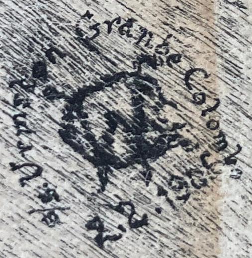 Historic Maritime Sketch – "The Artist", 1906, Commercial Pacific Cable Company, USA to China Cable.