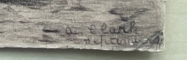 A Clark – Scarborough Sailing, from South Bay (1891) ~