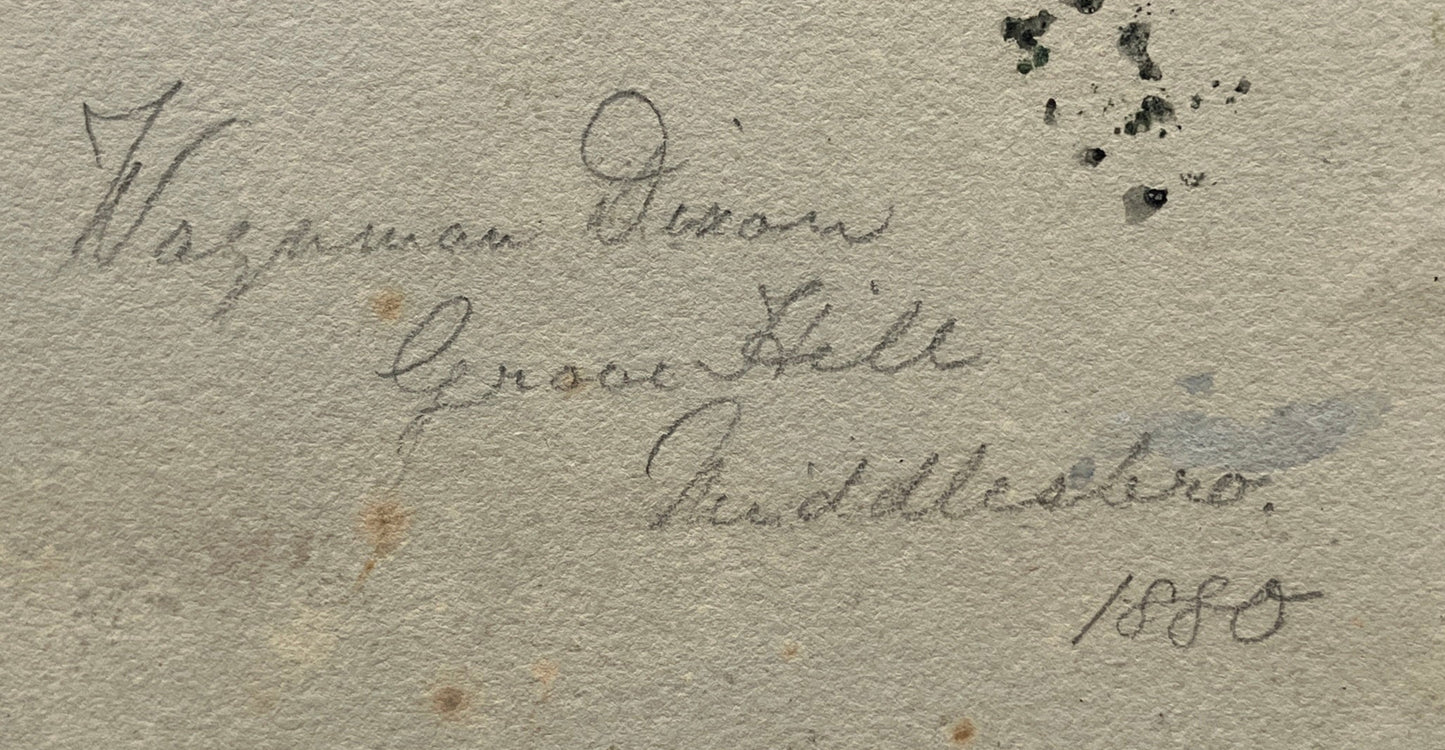 Waynman Dixon Album - 18 Original Watercolours and Six Sketches, by the real "Indiana Jones"