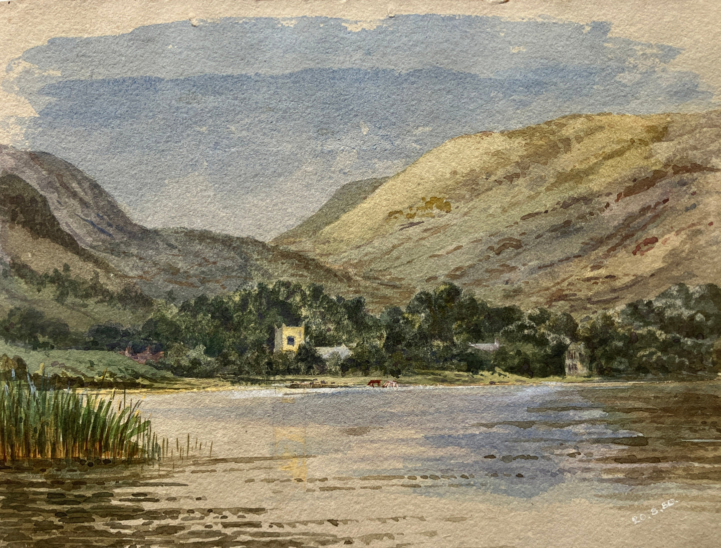 Waynman Dixon Album - 18 Original Watercolours and Six Sketches, by the real "Indiana Jones"