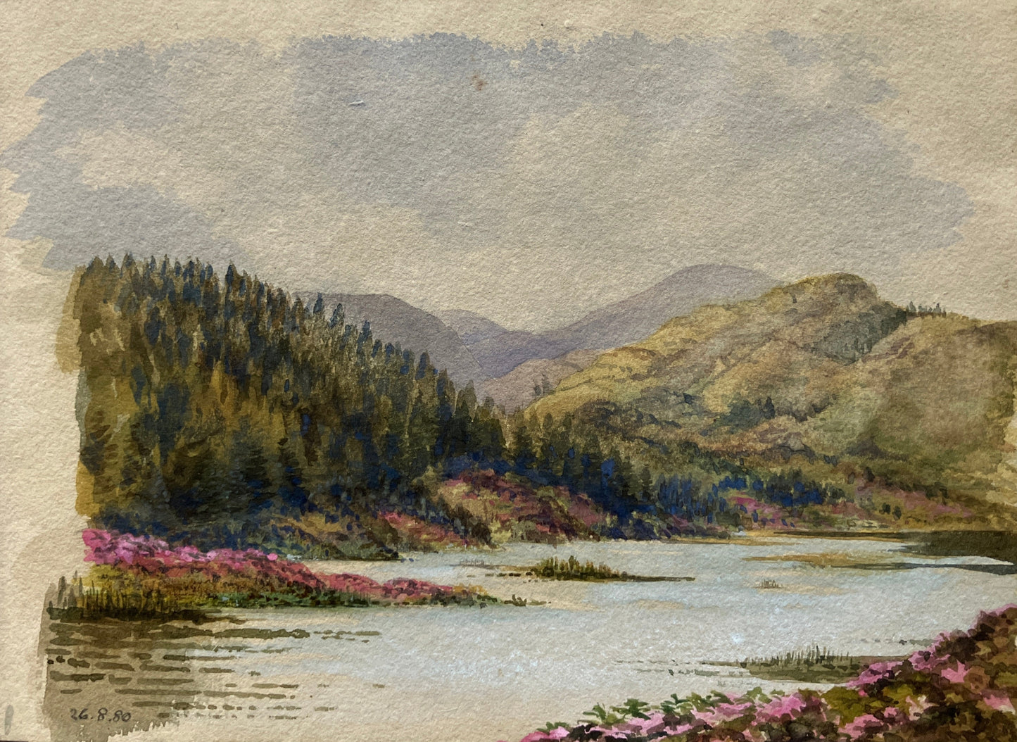 Waynman Dixon Album - 18 Original Watercolours and Six Sketches, by the real "Indiana Jones"