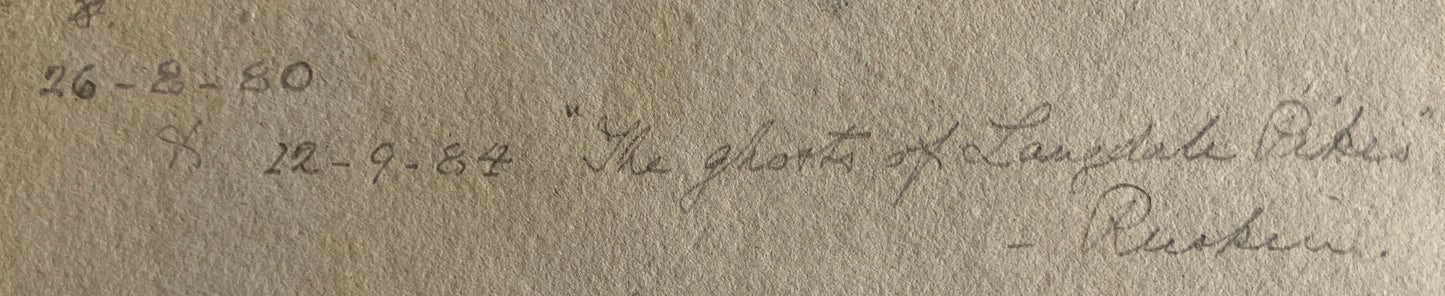 Waynman Dixon Album - 18 Original Watercolours and Six Sketches, by the real "Indiana Jones"