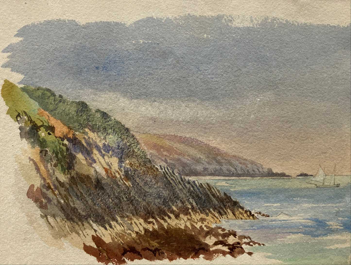 Waynman Dixon Album - 18 Original Watercolours and Six Sketches, by the real "Indiana Jones"