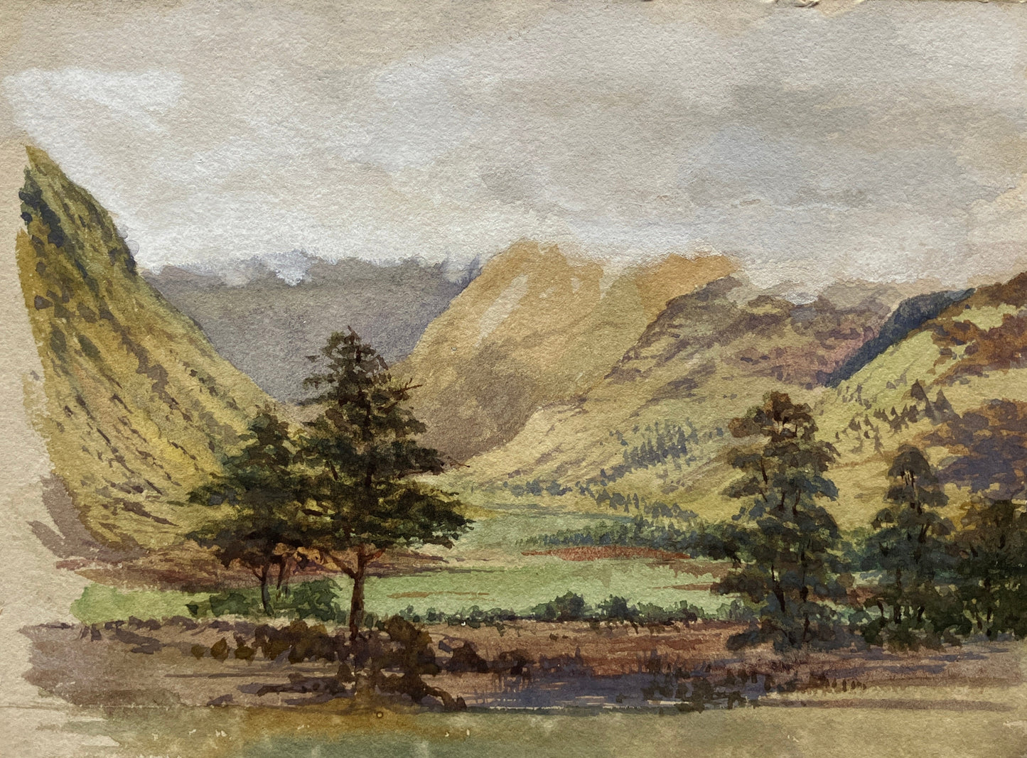 Waynman Dixon Album - 18 Original Watercolours and Six Sketches, by the real "Indiana Jones"