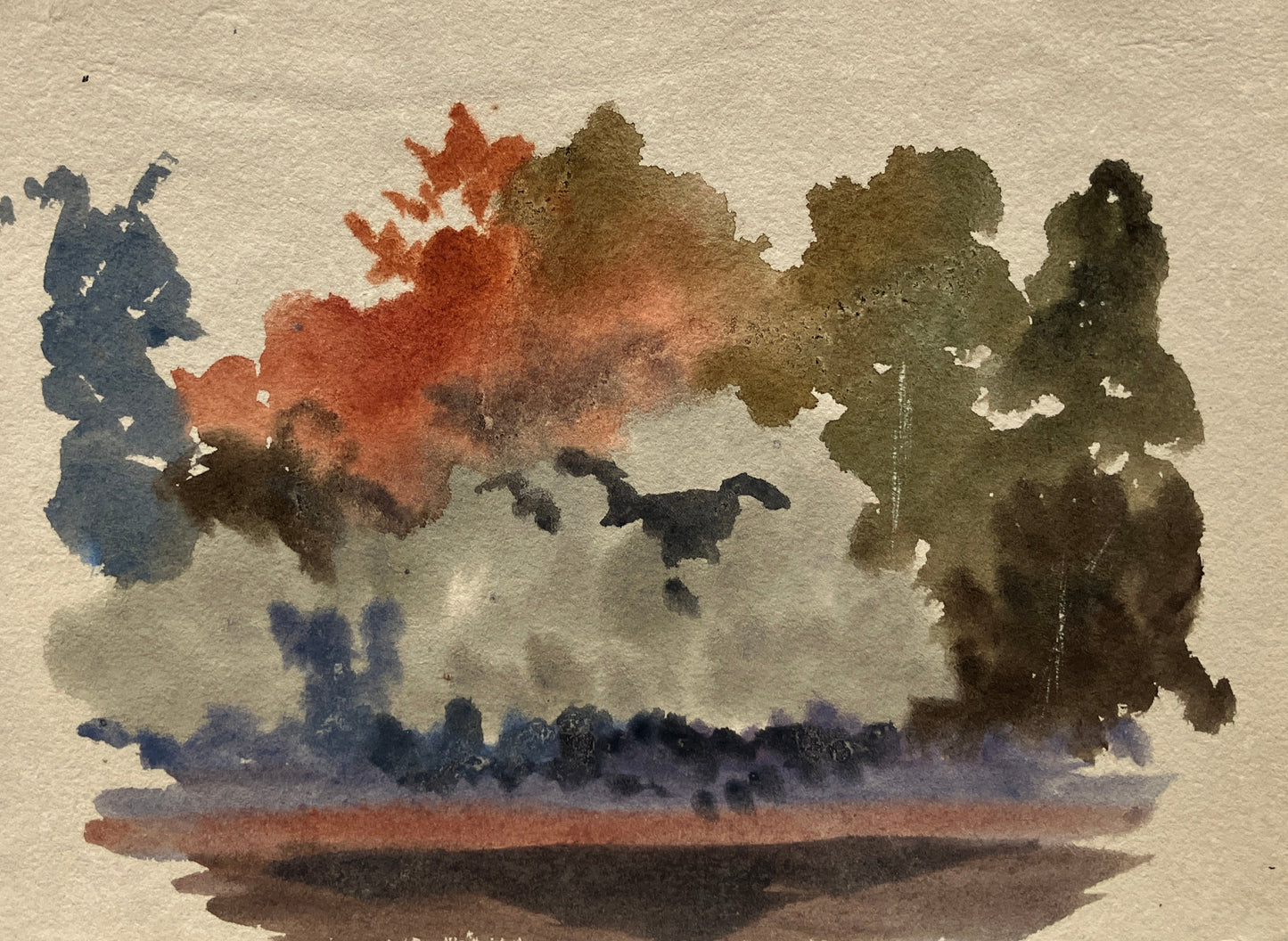 Waynman Dixon Album - 18 Original Watercolours and Six Sketches, by the real "Indiana Jones"