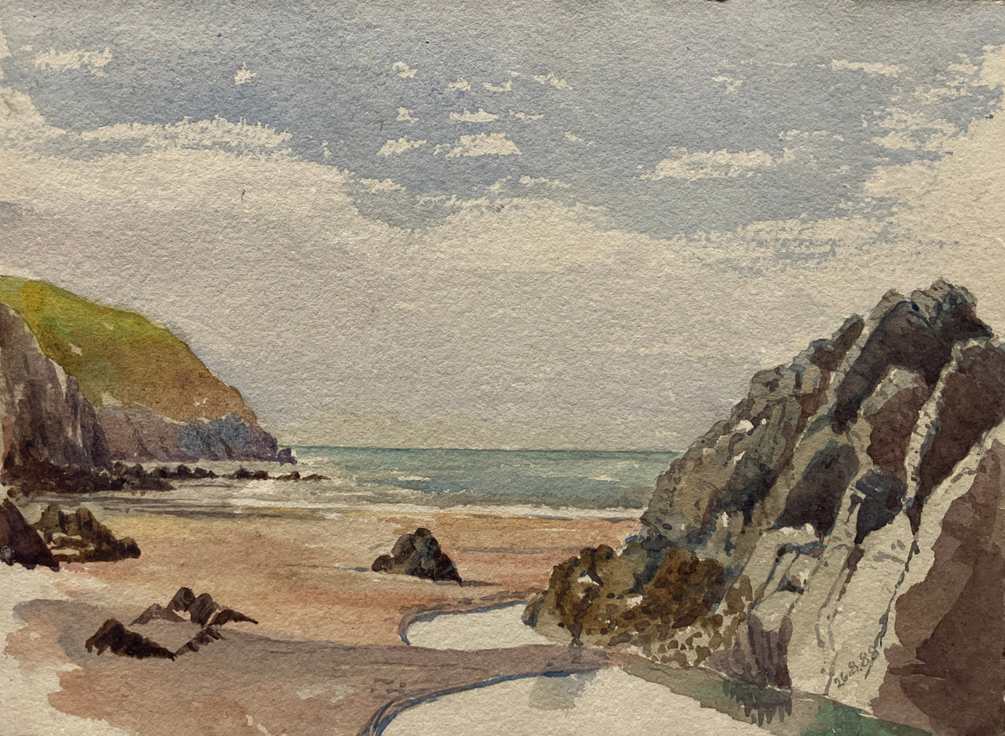 Waynman Dixon Album - 18 Original Watercolours and Six Sketches, by the real "Indiana Jones"