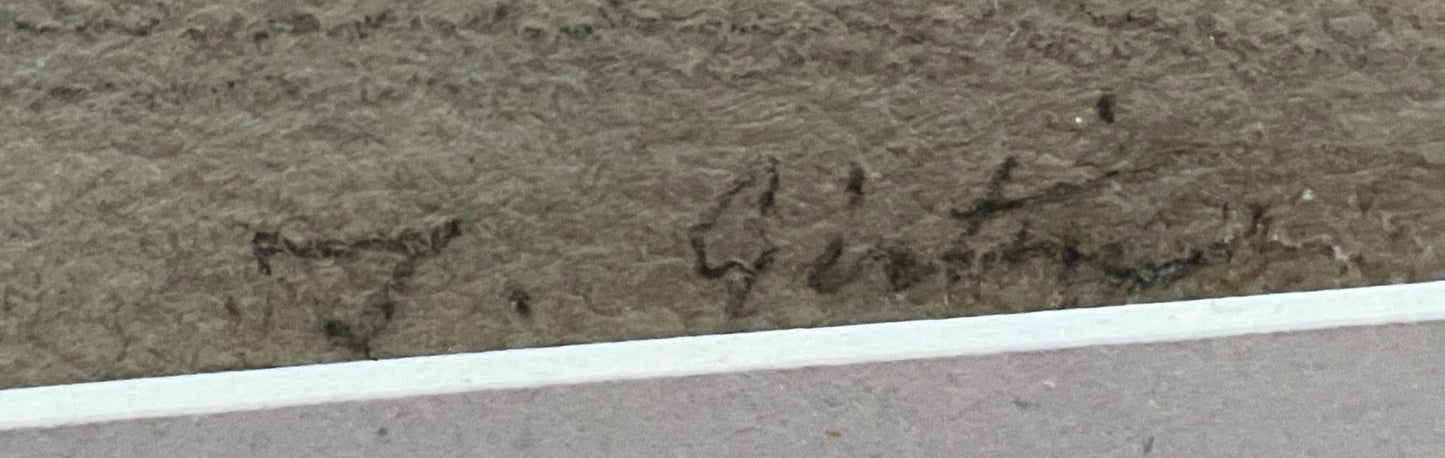 Continental Town on Tidal River, circa 1800, wash and sketch – bearing signature Thomas Girtin