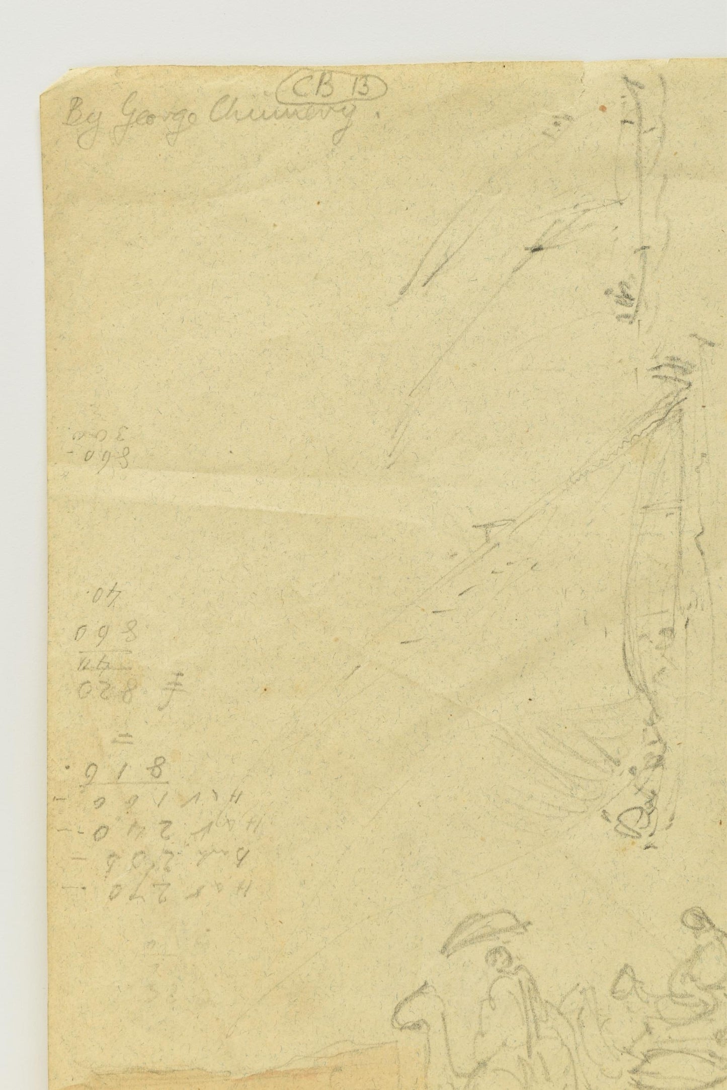 Circle of George Chinnery (1774-1852) – Sampans on Water, Macau, circa 1836