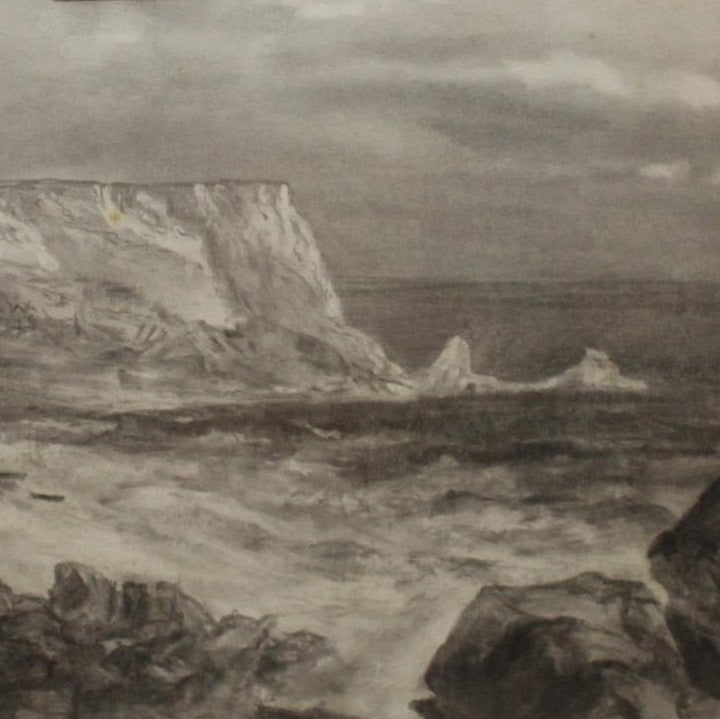 David Cox (1783-1859) – North Wales, stormy seacape, nr Great Orme